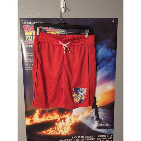 Tom And Jerry Red Boy's Baseball Jersey Shorts 2 Piece Set Size 18/20 - Picture 6 of 12